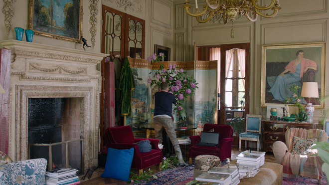 Dries (de ReinerHolzemer). O parceiro de longa data de Dries Van Note, Patrick Vangheluwe, na casa de ambos em Lier, na Bélgica.