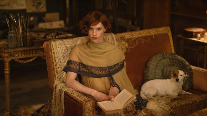 Eddie Redmayne interpreta Lili Elbe, A Rapariga Dinamarquesa (2015)