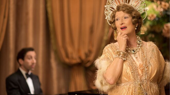 Meryl Streep interpreta Florence Foster Jenkins, Florence, uma Diva Fora de Tom (2016)