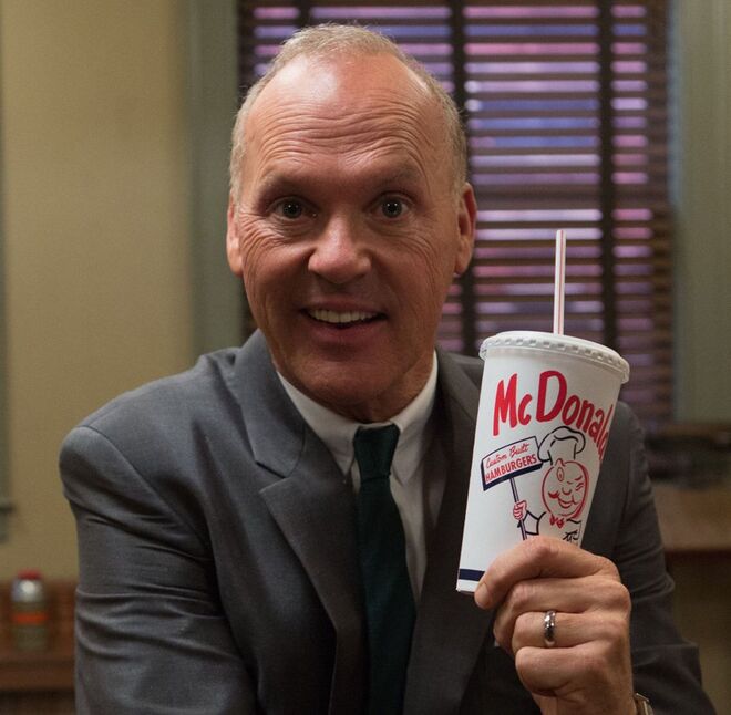 Michael Keaton interpreta Ray Kroc, O Fundador (2016)