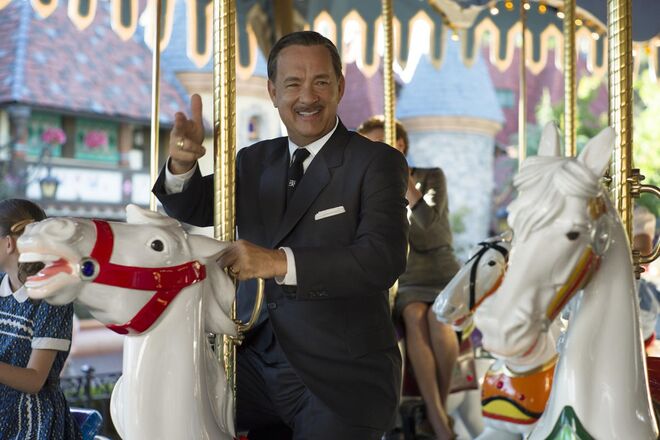 Tom Hanks interpreta Walt Disney, Ao Encontro de Mr. Banks (2013)