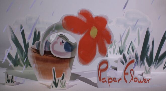 Pré-escolar: Flor de Papel, de Margarida Roxo Neves