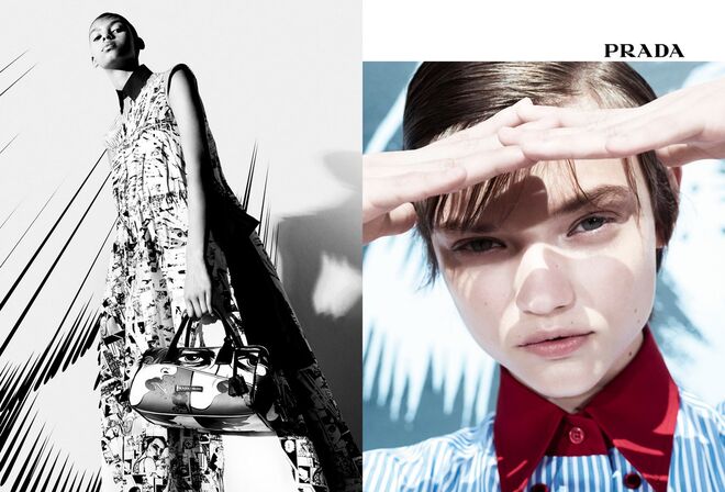 Prada para primavera/verão 2018