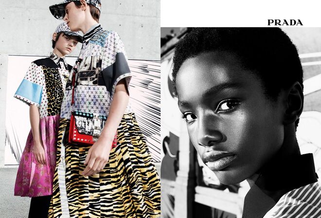 Prada para primavera/verão 2018