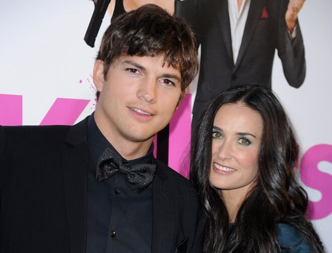 Demi Moore e Ashton Kutcher: 16 anos de diferença. Estiveram juntos entre 2005 e 2013. 
