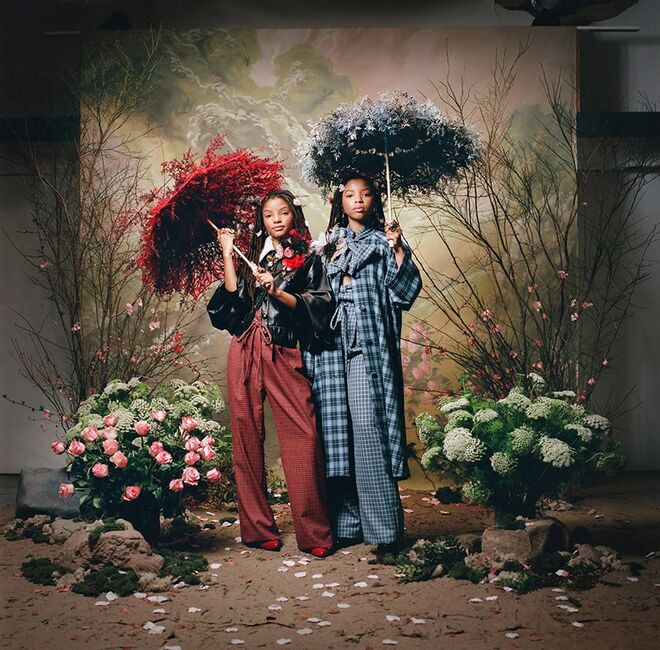 Look 14: Chloe X Halle