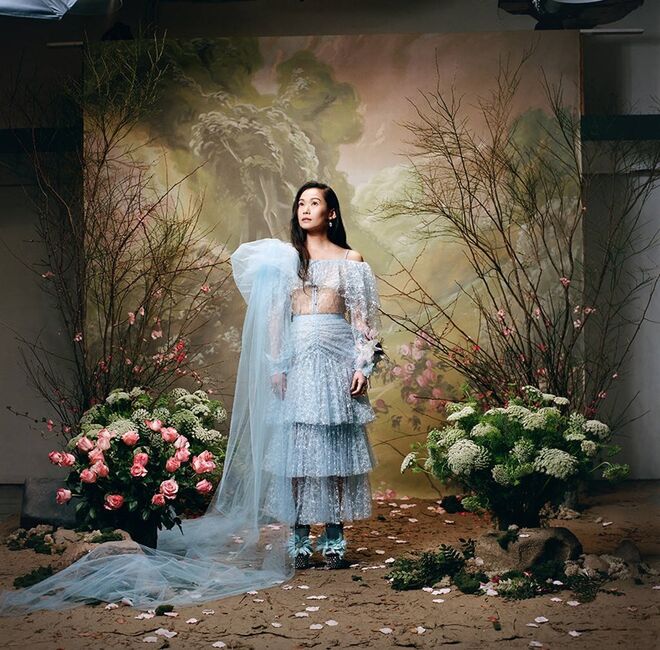 Look 17: Hong Chau
