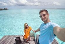Tara Lipinski e Todd Kapostasy | O casal passou a lua-de-mel nas Maldivas. 