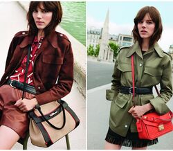 Freja Beha Erichsen explora Paris com a Longchamp