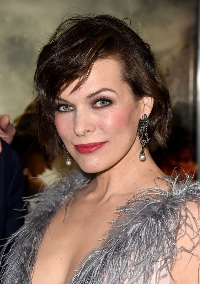 MILLA JOVOVICH: MEE-LAH YOH-VE-VICH