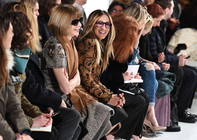 Anna Wintour e Sarah Jessica Parker