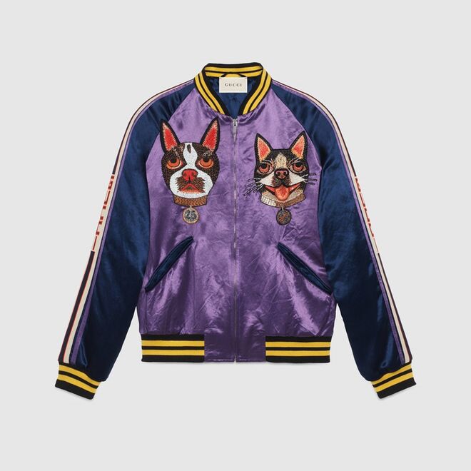 Bomber com Bosco e Orso, €2.980, Gucci