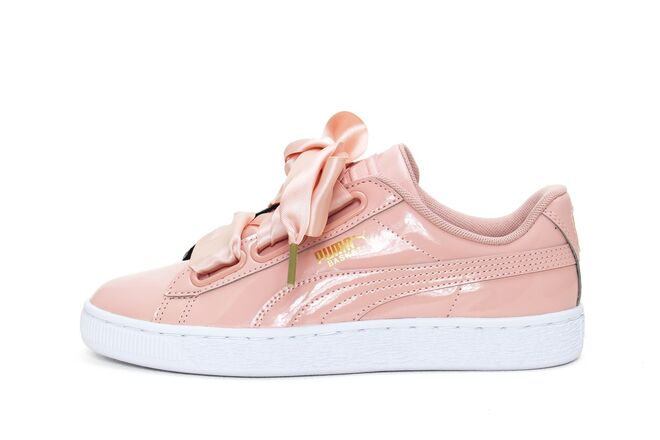 Puma Basket Heart Patent Pink, €99.90
