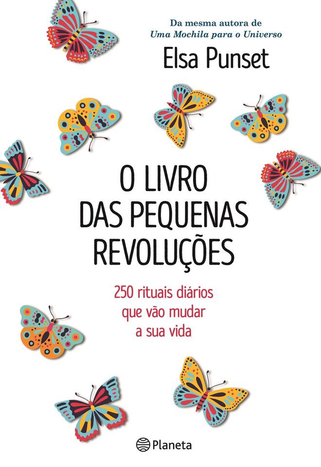 “O Livro das Pequenas Revoluções de Elsa Punset já está à venda nas livrarias portuguesas por €19,95 [Planeta]