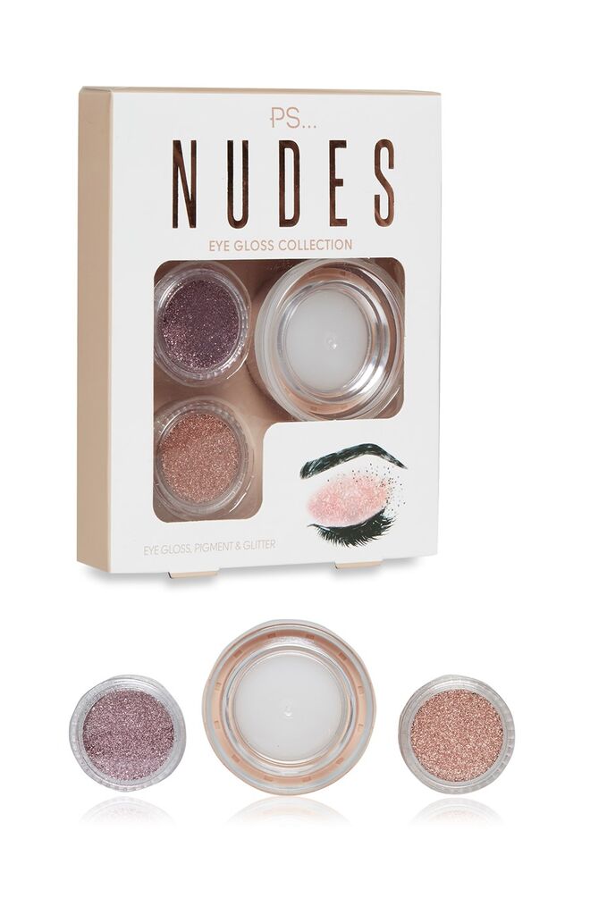 PS… Nudes Eye Glitter Kit, Primark