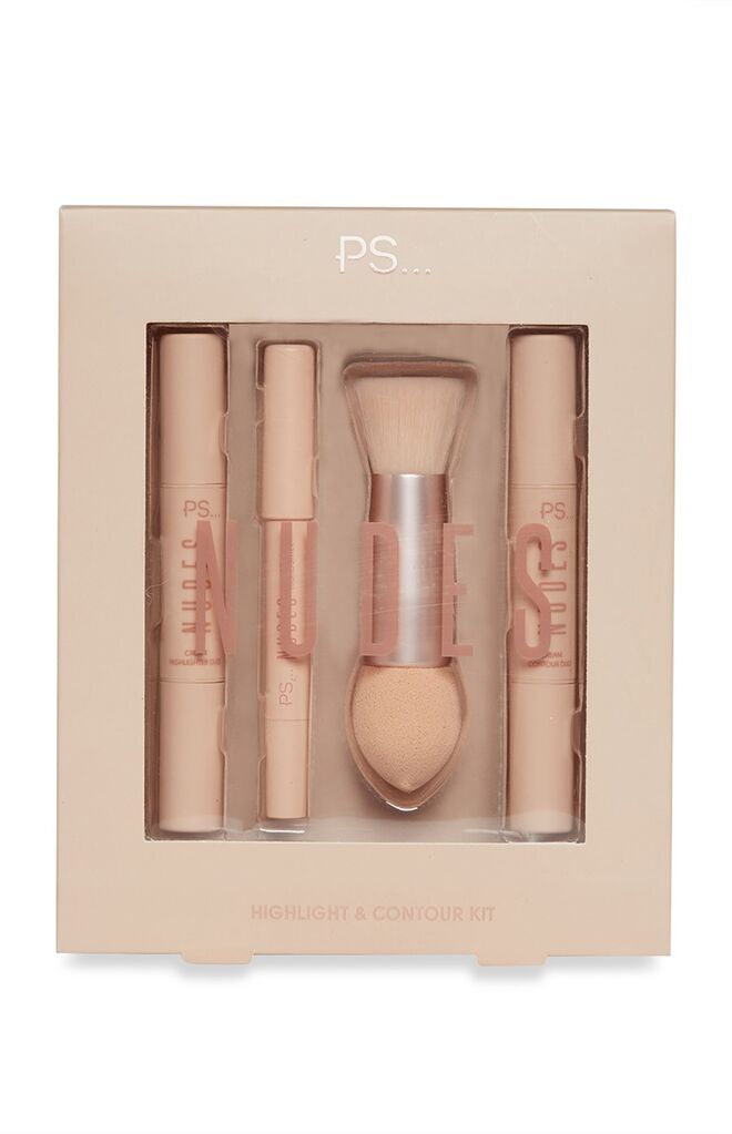 PS… Nudes Highlight and Contour Kit, €10, Primark