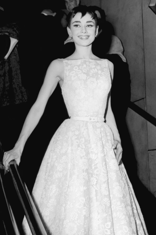 Audrey Hepburn em Givenchy, 1954 