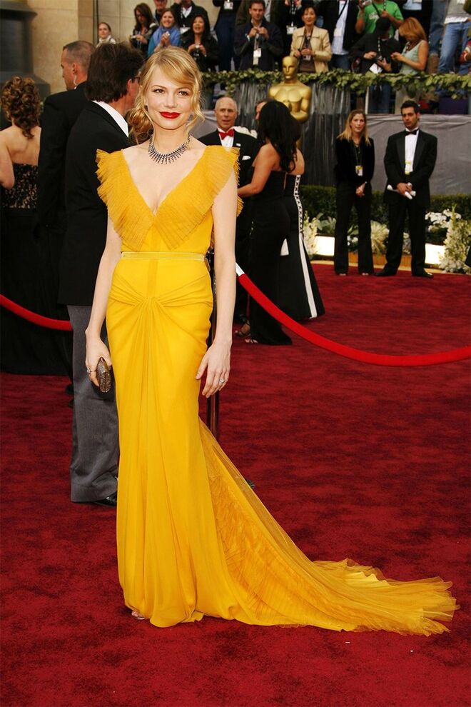 Michelle Williams em Vera Wang, 2006