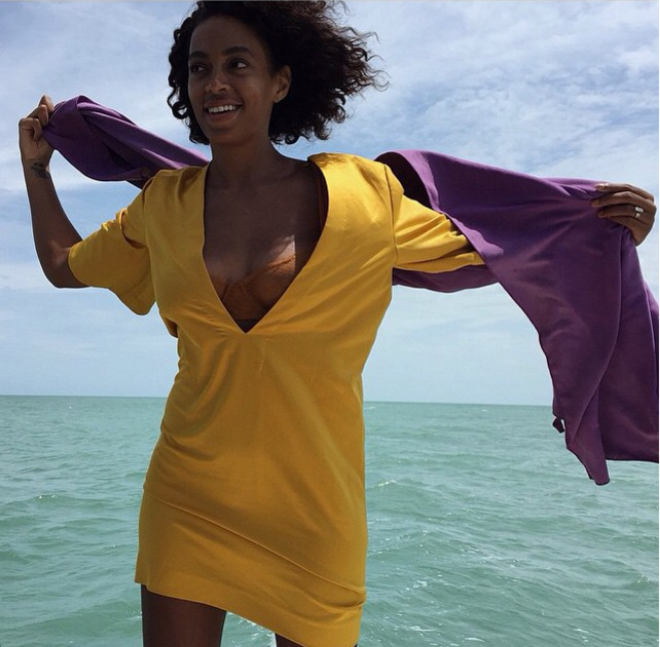 Solange Knowles e Alan Ferguson | O casamento foi em Nova Orleães, em novembro de 2013. Solange e Alan escolheram o Brasil para a sua lua-de-mel, mais propriamente Trancoso, na Bahia.