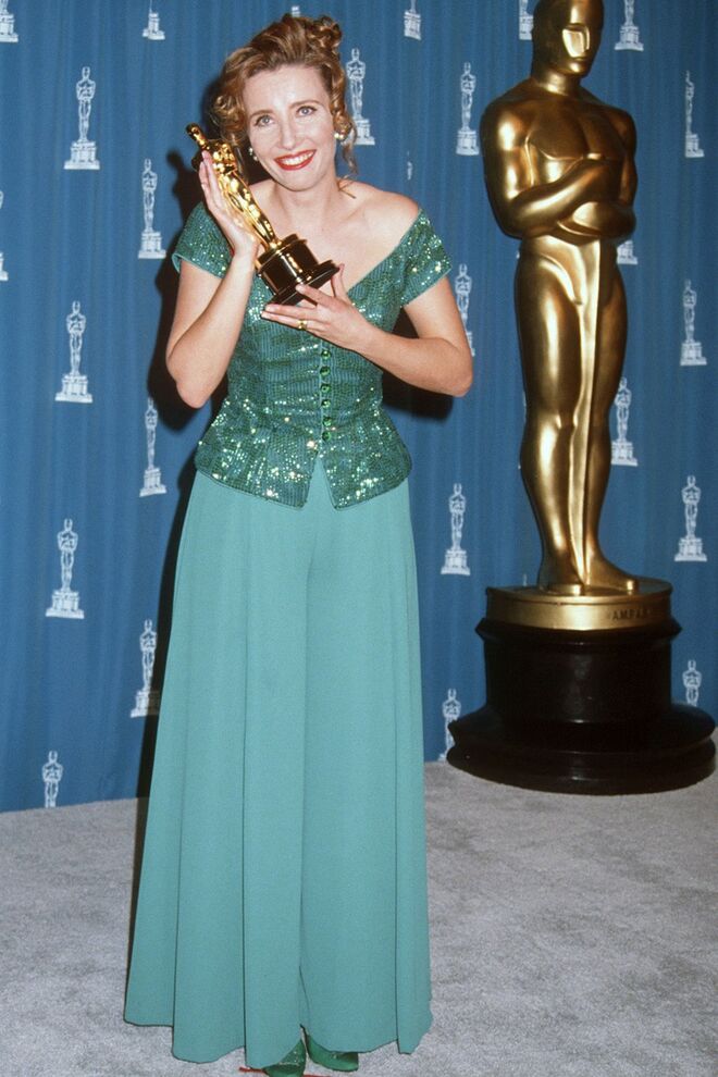 Emma Thompson | A atriz venceu o primeiro Óscar, por interpretar Margaret Schlegel, no filme Regresso a Howards End, em 1993.