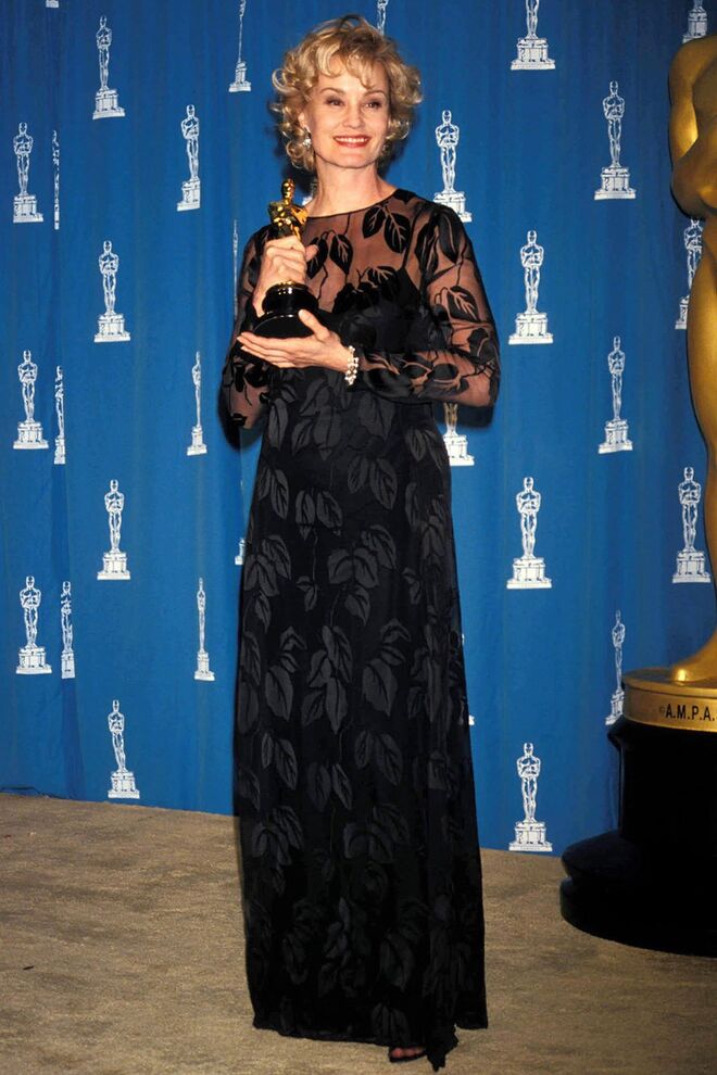 Jessica Lange | Uma das mais talentosas atrizes da sua geração, Jessica venceu o Óscar de Melhor Atriz Secundária, em 1983, pelo filme Tootsie. Venceu o Óscar de Melhor Atriz, em 1995, pela sua interpretação de Carly Marshall, no filme Céu Azul. 