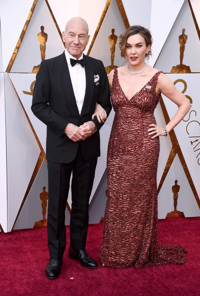 Patrick Stewart e Sunny Ozell