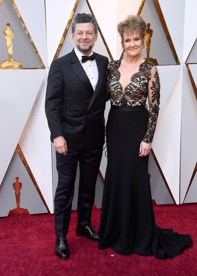 Andy Serkis e Lorraine Ashbourne