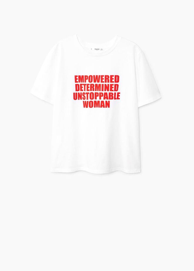 T-shirt Dia da Mulher, €12,99, Mango