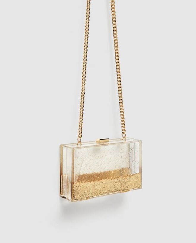 Caixa com brilhantina, €25,95, Zara