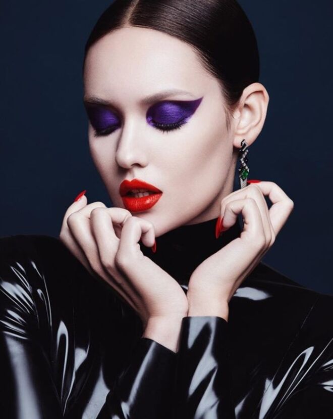 Beau Nelson: @beau_nelson posta imagens de trabalhos e maquilhagens que faz em Kristen Stewart, Nicole Richie e Gigi Hadid.