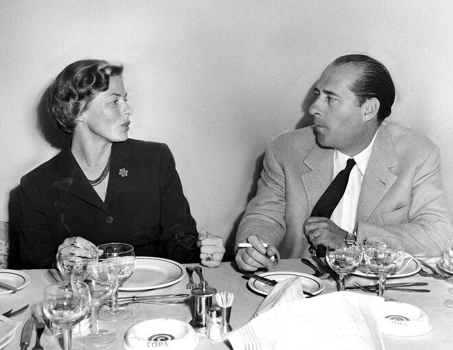 Ingrid Bergman e Roberto Rossellini