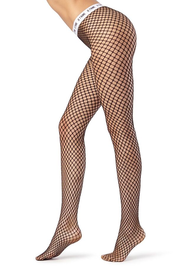 Collants de Rede Je T'aime, €9,95, Calzedonia