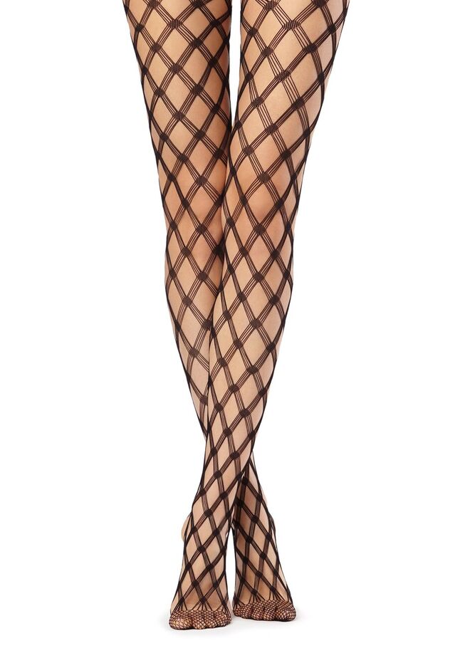 Collants Rede Losangos, €9,95, Calzedonia