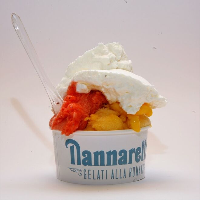 Os gelados artesanais da Nannarella.