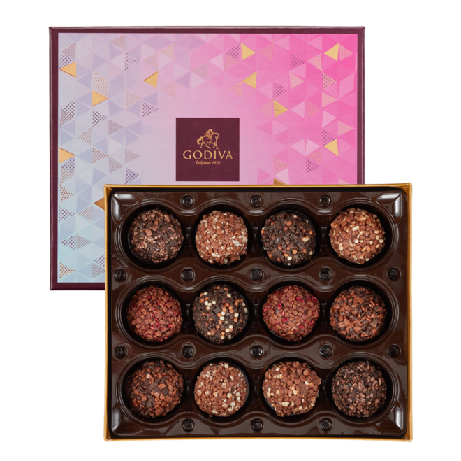 As trufas da Godiva.