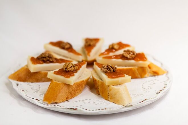 Os pintxos do espaço Imanol.