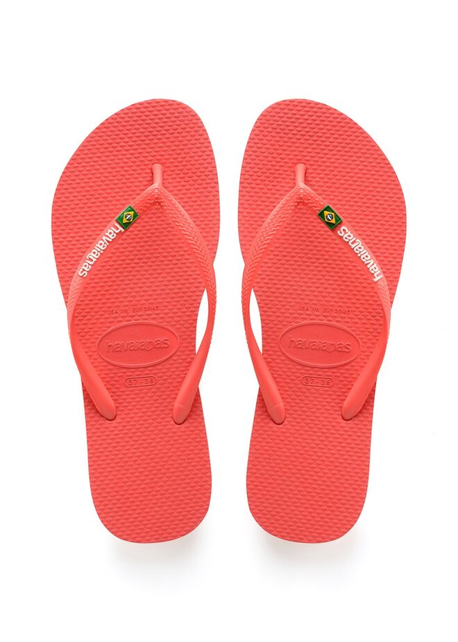 Slim Brasil Logo coral, €25,90, Havaianas