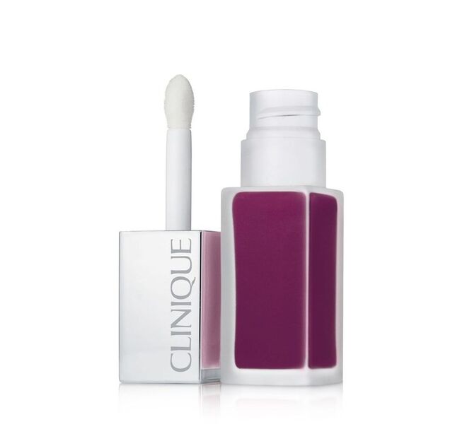 Pop Liquid Matte Lip Colour + Primer no tom Black Licorice Pop, Clinique