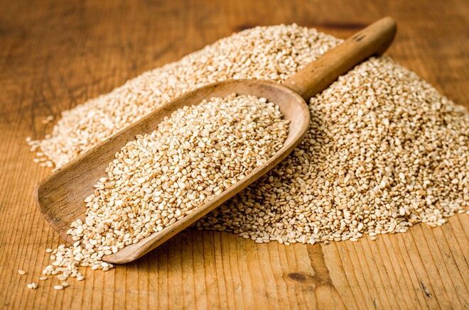 Sementes, como as de Sésamo