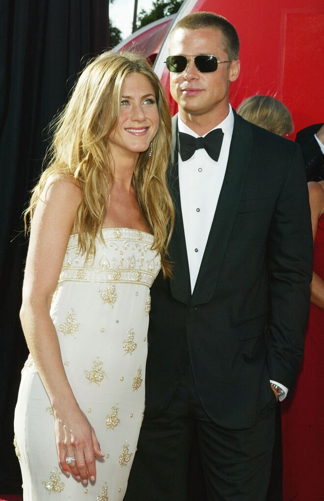 Jennifer Aniston e Brad Pitt