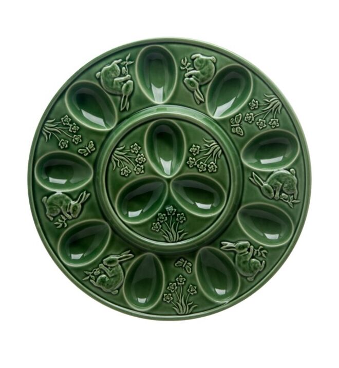 Prato 12 Divisões Verde, €15, Bordallo Pinheiro