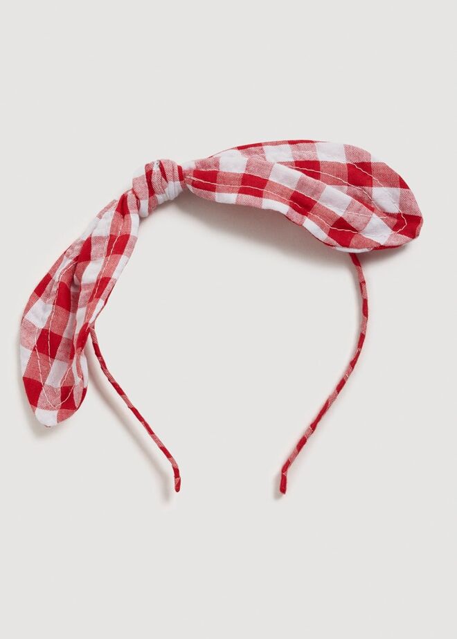 Bandolete de laço aos quadrados, €7,99, Mango