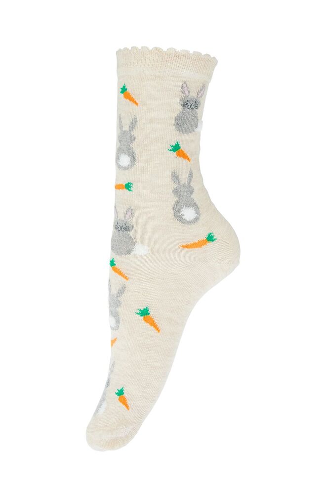 Meias All Over Fluffy Bunny, €6, Accessorize