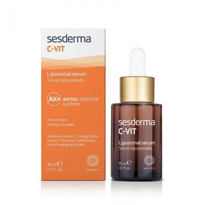 Tratamento intensivo do fotoenvelhecimento C-Vit Liposomal Serum, 30 ml, Sesderma