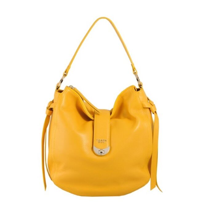 Mala Moon Flower Leather Strap, €220, Tosca Blu