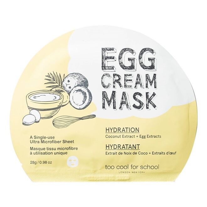 Egg Cream Mask Hydration, €4,95, Too Cool For School, na Sephora