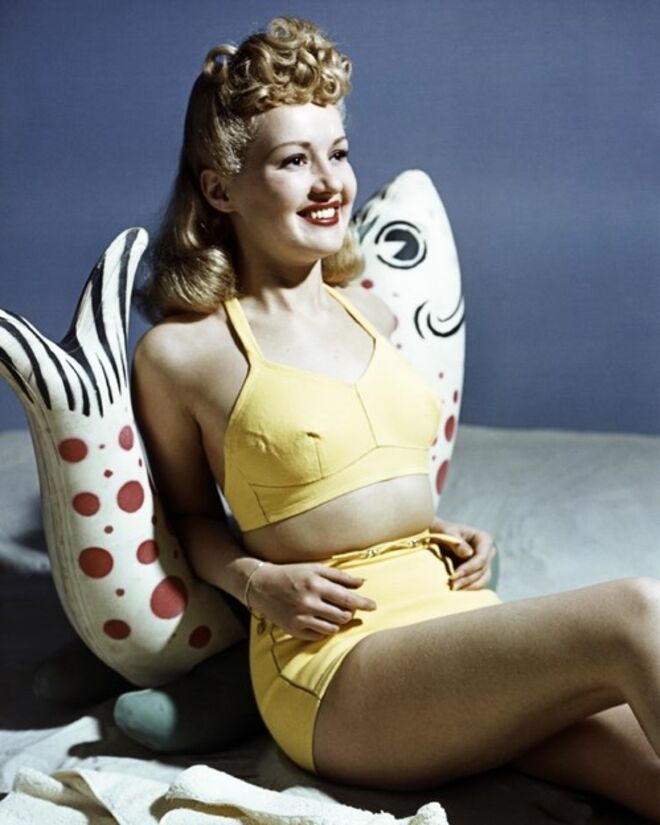 Betty Grable na década de 1940