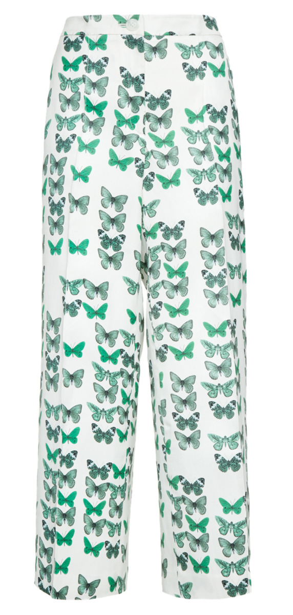 Calças em algodão, Purificacion Garcia, €81 (PVP €135) no Freeport Lisboa Fashion Outlet e Vila do Conde Porto Fashion Outlet