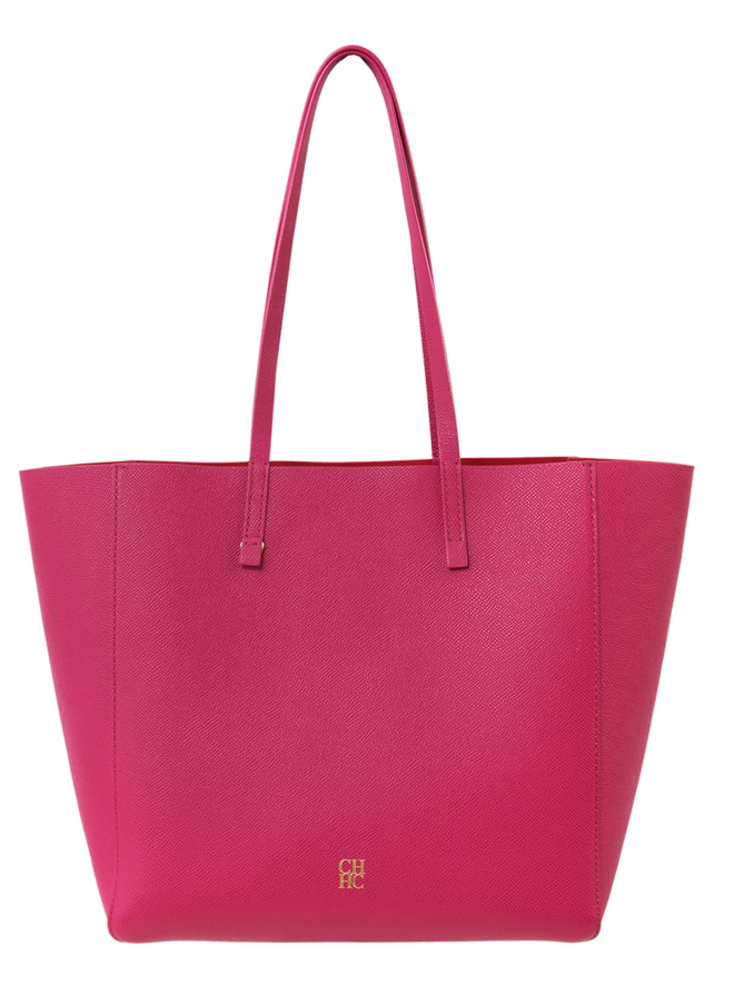 Saco em pele, Carolina Herrera, €260 (PVP €520) no Freeport Lisboa Fashion Outlet e Vila do Conde Porto Fashion Outlet