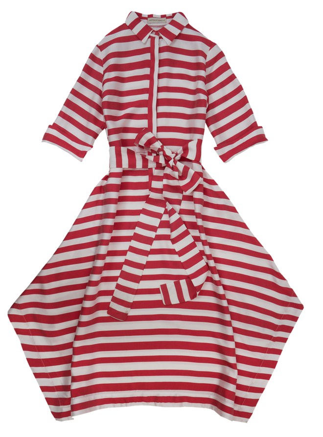 Vestido em seda, Purificacion Garcia, €237 (PVP €338) no Freeport Lisboa Fashion Outlet e Vila do Conde Porto Fashion Outlet